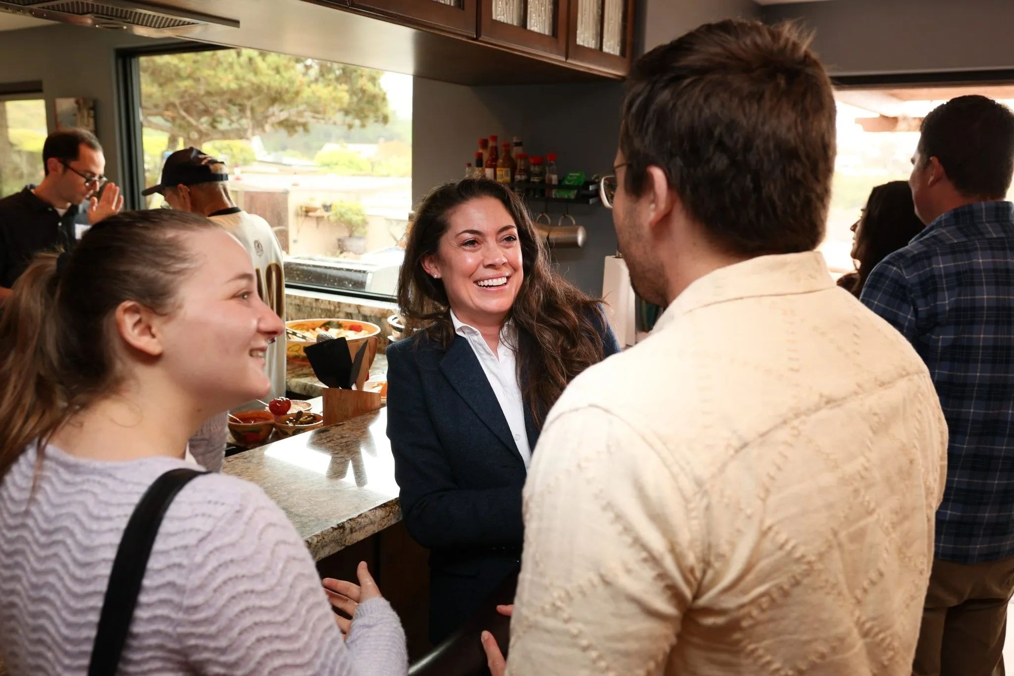 Nicole Crosby at a community gathering